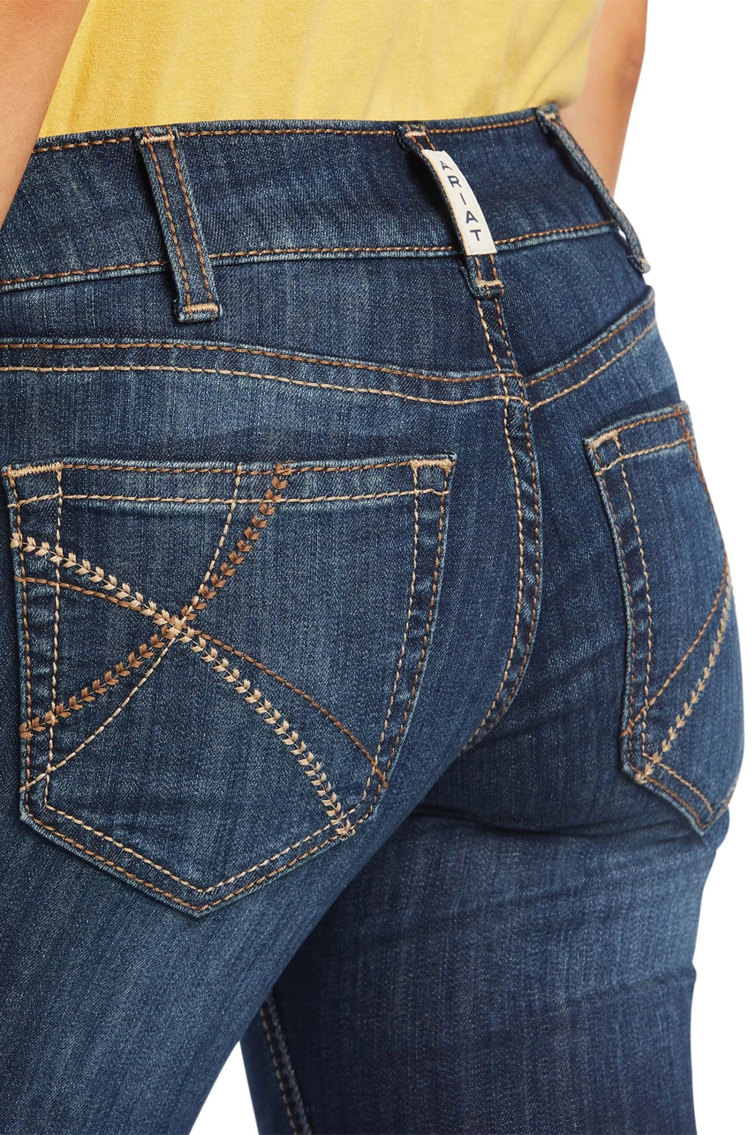 Ariat Vicky Women's Mid Rise Arrow Fit Boot Cut Jeans 4 Ariat Vicky Women's Mid Rise Arrow Fit Boot Cut Jeans - Image 4