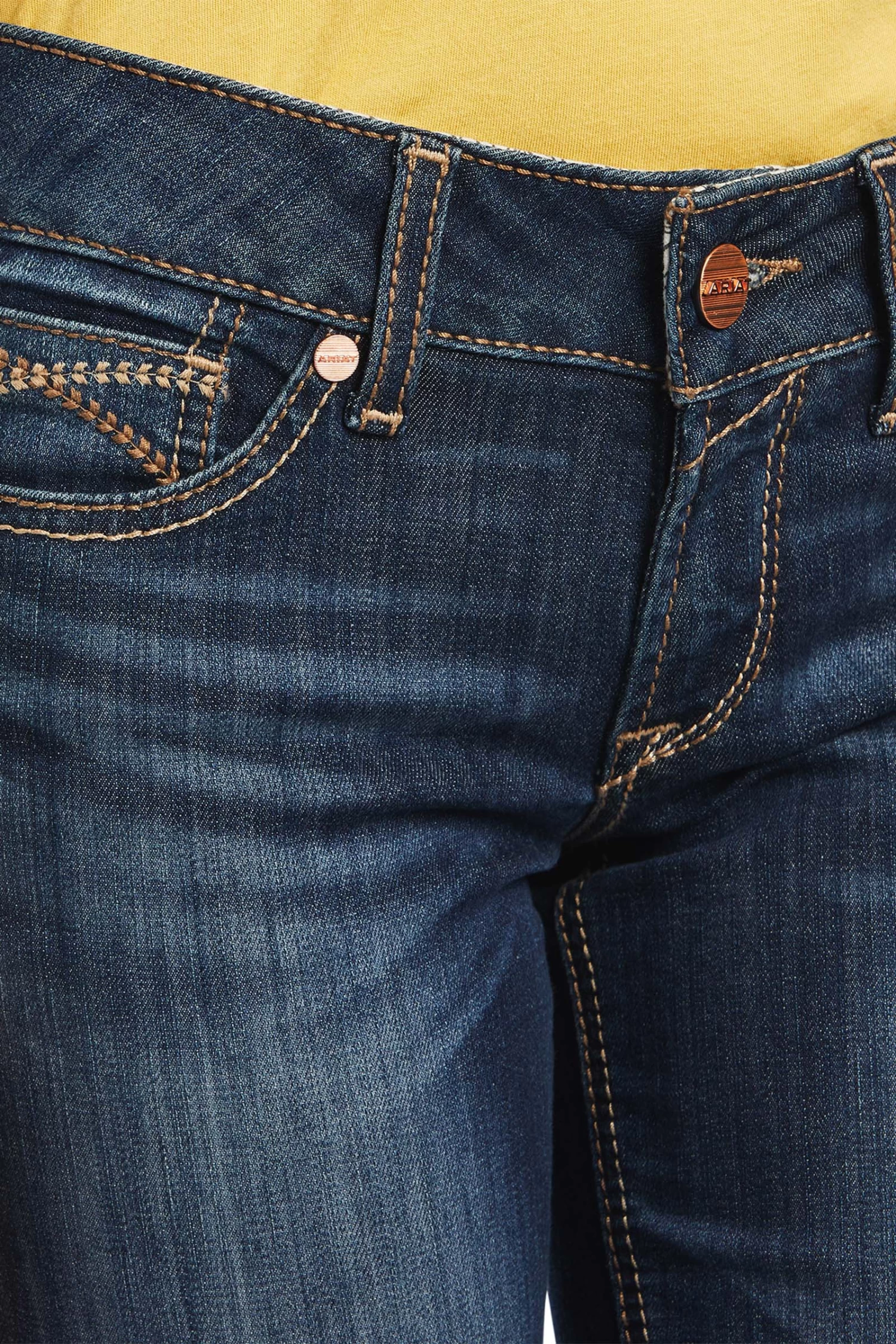 Ariat Vicky Women's Mid Rise Arrow Fit Boot Cut Jeans 5 Ariat Vicky Women's Mid Rise Arrow Fit Boot Cut Jeans - Image 5