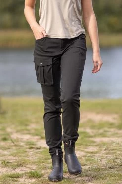 Jacson Majken Women's Stable Rain Pants -Equestrian Clothing Shop 341219 BL 2