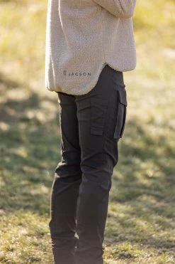 Jacson Majken Women's Stable Rain Pants -Equestrian Clothing Shop 341219 BL 4