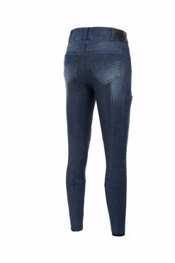 Pikeur Lisha Women's Full Grip Denim Breeches -Equestrian Clothing Shop 341499 DNB 1