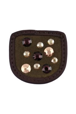 MagicTack Crystal Merlot Gold Riding Gloves Patches -Equestrian Clothing Shop 341613 BR 1