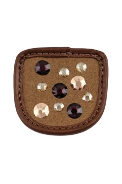 MagicTack Crystal Merlot Gold Riding Gloves Patches -Equestrian Clothing Shop 341613 CFBR 1