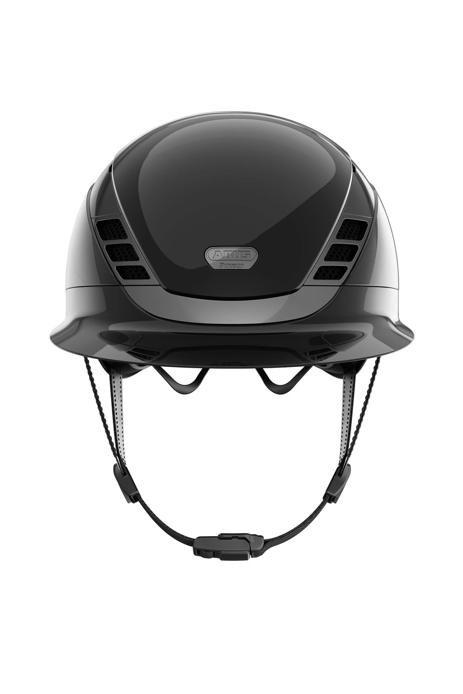 Pikeur Abus AirLuxe Chrome Long Visor Riding Helmet 2 Pikeur Abus AirLuxe Chrome Long Visor Riding Helmet - Image 2