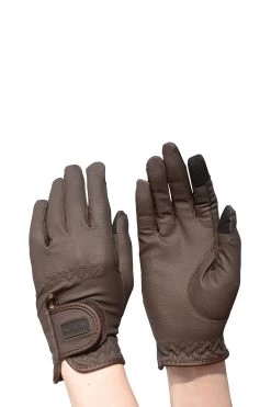 Dublin Everyday Touch Screen Compatible Riding Gloves -Equestrian Clothing Shop 342717 BR 01