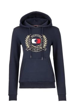 Tommy Hilfiger Equestrian Women's Hoody 28 Tommy Hilfiger Equestrian Women's Hoody -Equestrian Clothing Shop 343078 DB 1