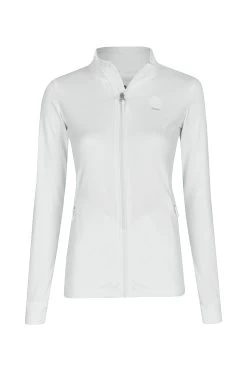 Eskadron Fanatics SS23 Nicky Women's Jersey Zip Jacket -Equestrian Clothing Shop 343324 WH 01