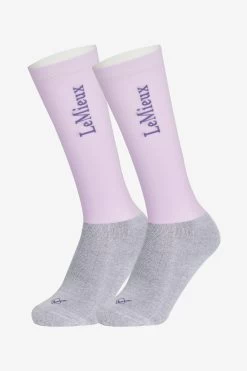 LeMieux Competition Socks (2 Pack) -Equestrian Clothing Shop 344227 WLPU 01