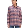 Ariat Rebar Flannel DuraStretch Women's Longsleeve Work Shirt