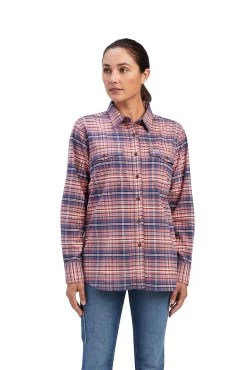 Ariat Rebar Flannel DuraStretch Women's Longsleeve Work Shirt
