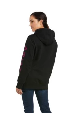 Ariat Rebar Women's Graphic Hoodie 9 Ariat Rebar Women's Graphic Hoodie -Equestrian Clothing Shop 344574 BL PU 4