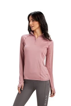 Ariat Women's Lowell 2.0 1/4 Zip Baselayer -Equestrian Clothing Shop 344918 LPI 01