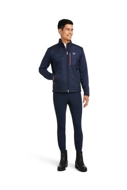 Ariat Fusion Men's Insulated Jacket 10 Ariat Fusion Men's Insulated Jacket -Equestrian Clothing Shop 345183 DB 05