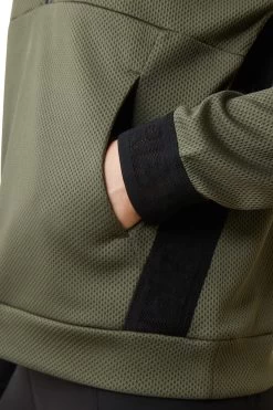 Ariat Breathe 1/2 Zip Women's Sweatshirt -Equestrian Clothing Shop 345185 BKGR 03