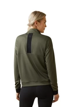 Ariat Breathe 1/2 Zip Women's Sweatshirt -Equestrian Clothing Shop 345185 BKGR 04