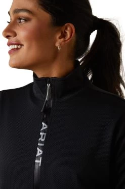 Ariat Breathe 1/2 Zip Women's Sweatshirt -Equestrian Clothing Shop 345185 BL 02