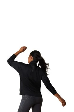 Ariat Breathe 1/2 Zip Women's Sweatshirt -Equestrian Clothing Shop 345185 BL 05