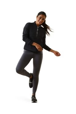 Ariat Breathe 1/2 Zip Women's Sweatshirt -Equestrian Clothing Shop 345185 BL 06