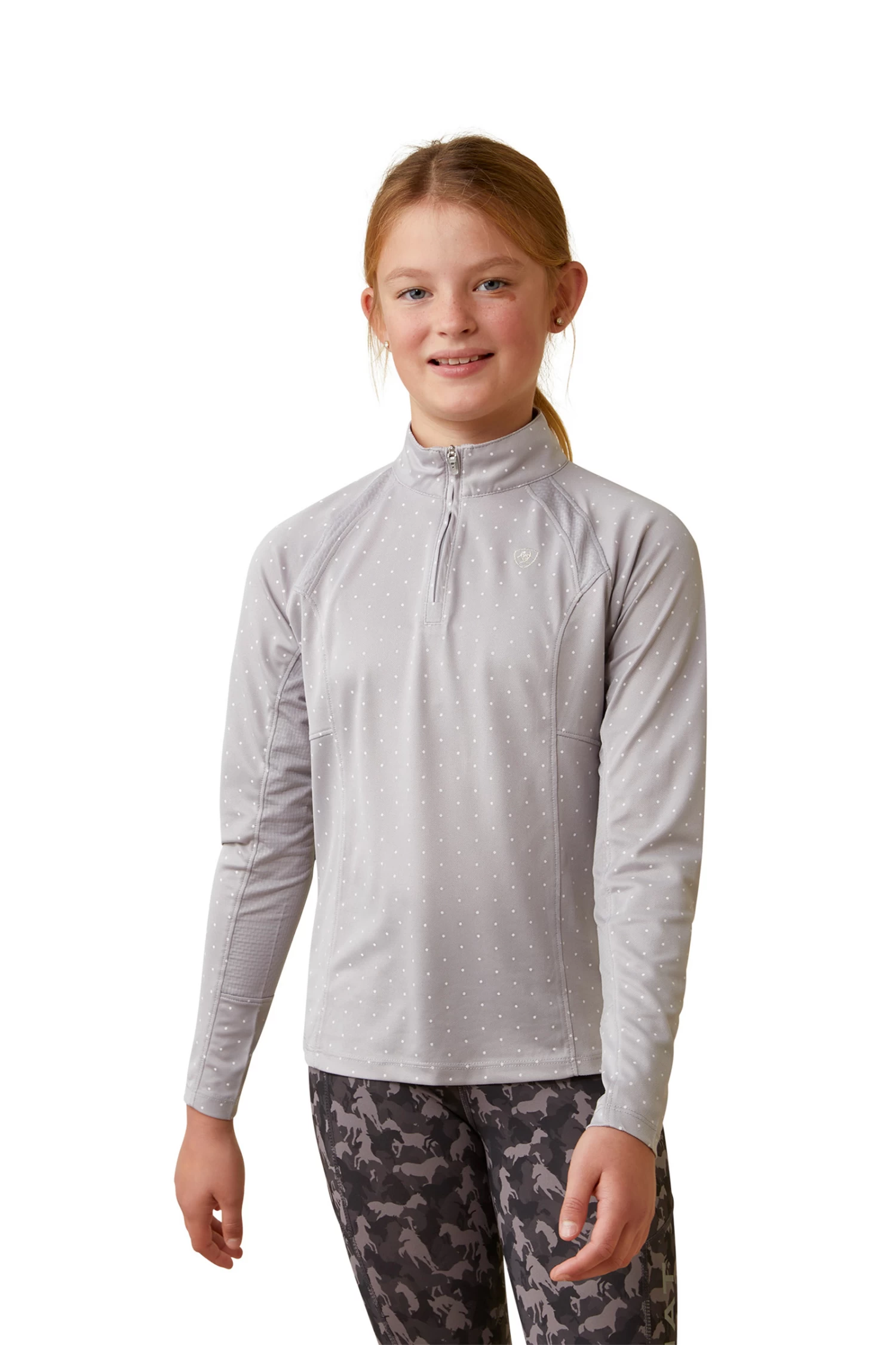 Ariat Yth Sunstopper 2.0 1/4 Zip Kids' Baselayer 1 Ariat Yth Sunstopper 2.0 1/4 Zip Kids' Baselayer