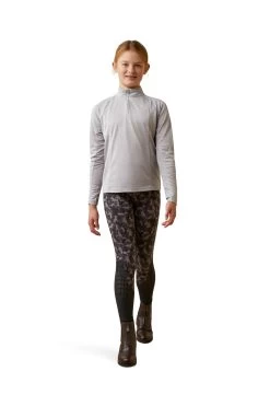 Ariat Yth Sunstopper 2.0 1/4 Zip Kids' Baselayer 5 Ariat Yth Sunstopper 2.0 1/4 Zip Kids' Baselayer -Equestrian Clothing Shop 345193 SIG 03