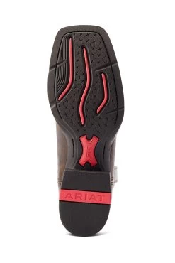 Ariat Round Up Back Zip Women's Western Boots -Equestrian Clothing Shop 345199 DBR PI 08