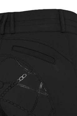 Schockemöhle Summer Heather Style Women's Full Grip Breeches 14 Schockemöhle Summer Heather Style Women's Full Grip Breeches -Equestrian Clothing Shop 345228 LBL 03