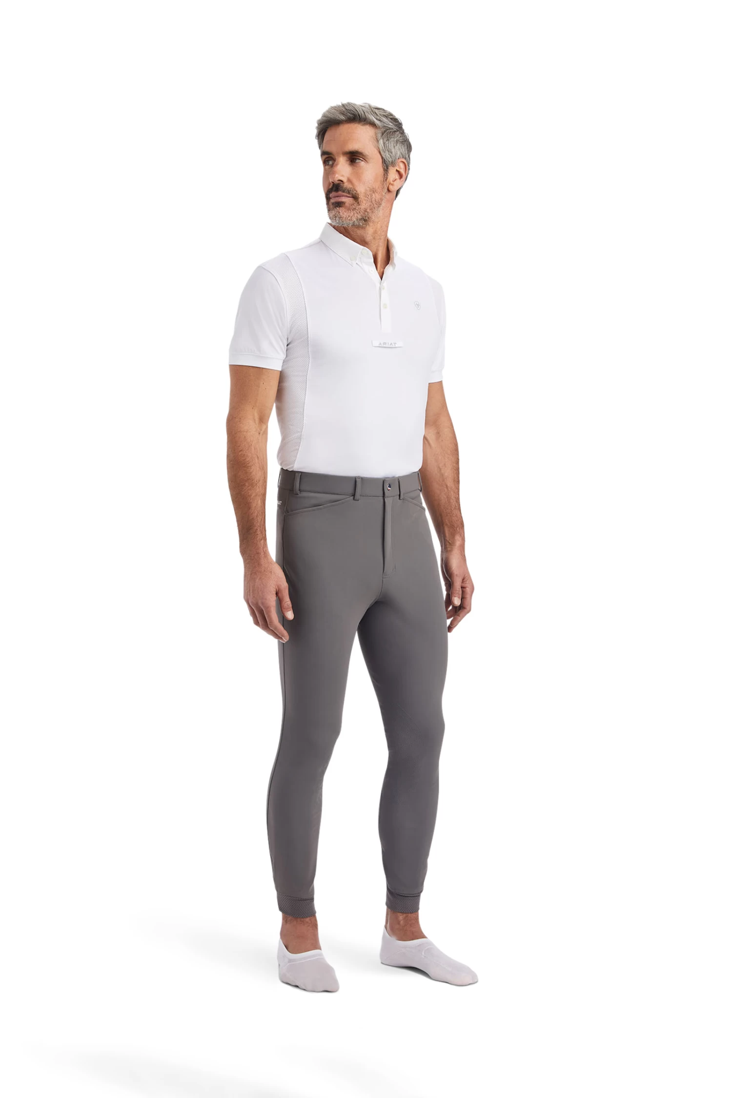 Ariat Men's Tri Factor Grip Knee Patch Breeches 2 Ariat Men's Tri Factor Grip Knee Patch Breeches - Image 2