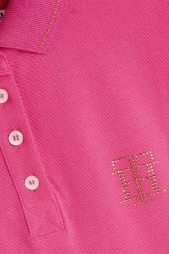 Tommy Hilfiger Equestrian Rhinestone Women's Polo Shirt -Equestrian Clothing Shop 345425 MPI 03