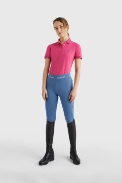 Tommy Hilfiger Equestrian Rhinestone Women's Polo Shirt -Equestrian Clothing Shop 345425 MPI 06