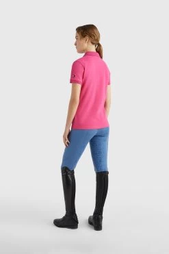 Tommy Hilfiger Equestrian Rhinestone Women's Polo Shirt -Equestrian Clothing Shop 345425 MPI 07