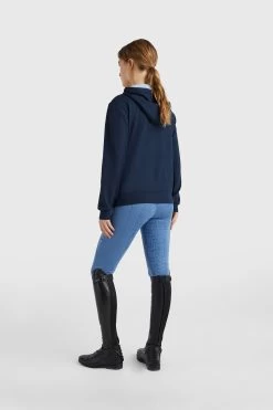 Tommy Hilfiger Equestrian Horse Shoe Women's Sport Hoodie -Equestrian Clothing Shop 345431 DB 05