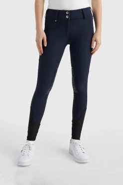Tommy Hilfiger Equestrian Pro Women's Knee Grip Breeches 37 Tommy Hilfiger Equestrian Pro Women's Knee Grip Breeches -Equestrian Clothing Shop 345433 DB 04