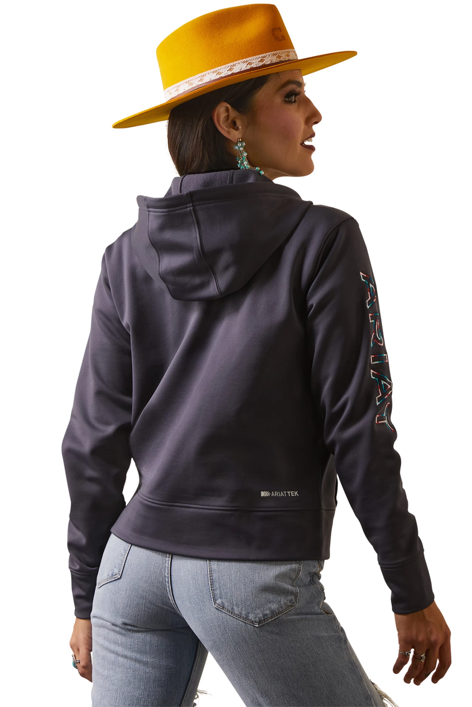 Ariat Tek Women's 1/2 Zip Hoodie 2 Ariat Tek Women's 1/2 Zip Hoodie - Image 2