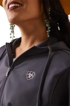Ariat Tek Women's 1/2 Zip Hoodie 7 Ariat Tek Women's 1/2 Zip Hoodie -Equestrian Clothing Shop 345758 PRDG 03