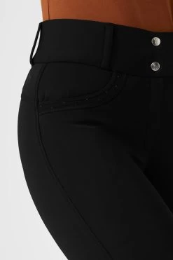 Horze Mia Thermo Silicone Full Seat Breeches For Women -Equestrian Clothing Shop 36053 BL 5