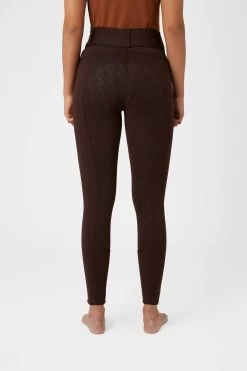 Horze Mia Thermo Silicone Full Seat Breeches For Women -Equestrian Clothing Shop 36053 DBR 4