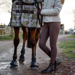 Horze Desiree Women's Silicone Full Seat Breeches Belt Loops -Equestrian Clothing Shop 36055 BRBR 9