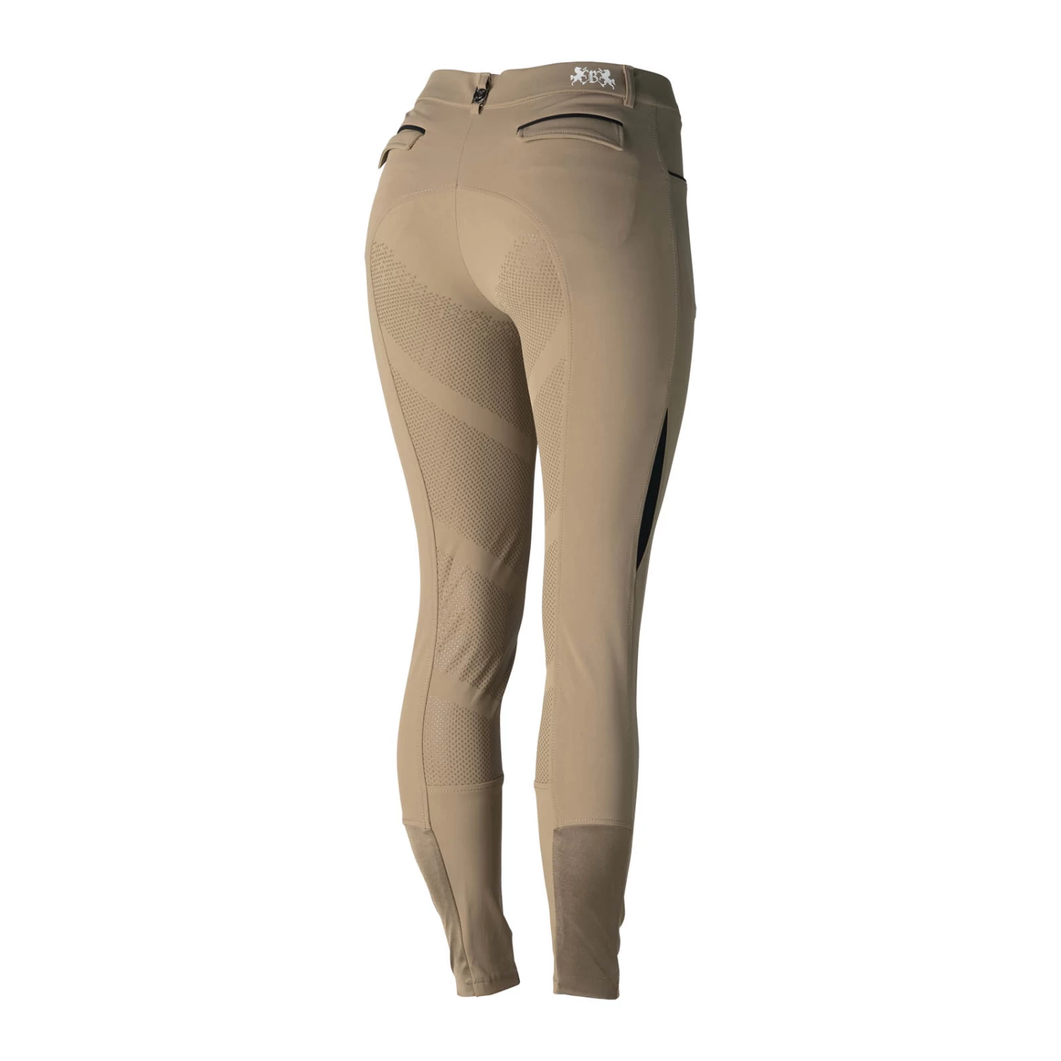 B Vertigo Marla Women's Mid-rise Silicone Full Seat Breeches 3 B Vertigo Marla Women's Mid-rise Silicone Full Seat Breeches - Image 3