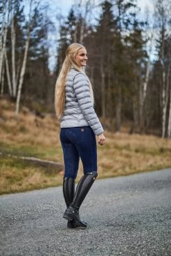 Horze Kacy Women's Denim Thermo Full Seat Breeches -Equestrian Clothing Shop 36062 db 08