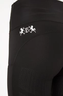 B Vertigo Lara Women's High Waist Full Seat Tights -Equestrian Clothing Shop 36069 bl 06
