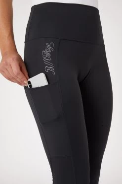 B Vertigo Lara Women's High Waist Full Seat Tights -Equestrian Clothing Shop 36069 vdb 05