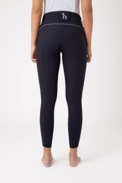 Horze Aubrey High Waist Breeches For Women With Silicone Knee Patch -Equestrian Clothing Shop 36083 VDB 4