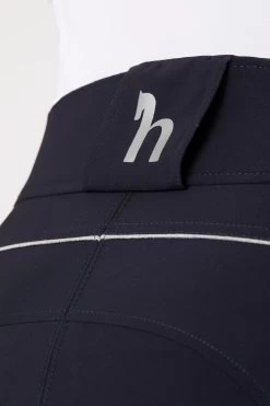 Horze Aubrey High Waist Breeches For Women With Silicone Knee Patch -Equestrian Clothing Shop 36083 VDB 5