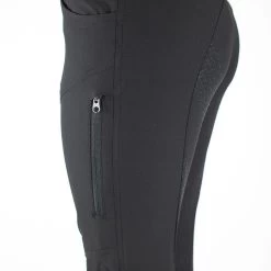 Horze Lina Women's Stable Breeches With Silicone Full Seat -Equestrian Clothing Shop 36088 BL 5
