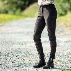 Horze Lina Women's Stable Breeches With Silicone Full Seat -Equestrian Clothing Shop 36088 BL 7