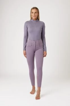 Horze Tara High Waist Silicone Knee Patch Breeches For Women -Equestrian Clothing Shop 36092 rgpu 03