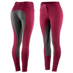 Horze Active Women's Silicone Full Seat Breeches -Equestrian Clothing Shop 36277 BPI MDG 1
