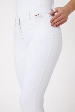 B Vertigo Olivia Silicone Knee Patch Breeches For Women -Equestrian Clothing Shop 36295 bwh 05