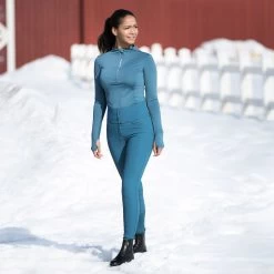 Horze Desiree Women's High Waist Silicone Full Seat Breeches -Equestrian Clothing Shop 36605 ITB 2