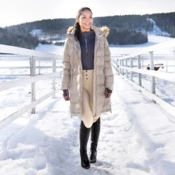 Horze Desiree Women's High Waist Silicone Full Seat Breeches -Equestrian Clothing Shop 36605 LBR 2